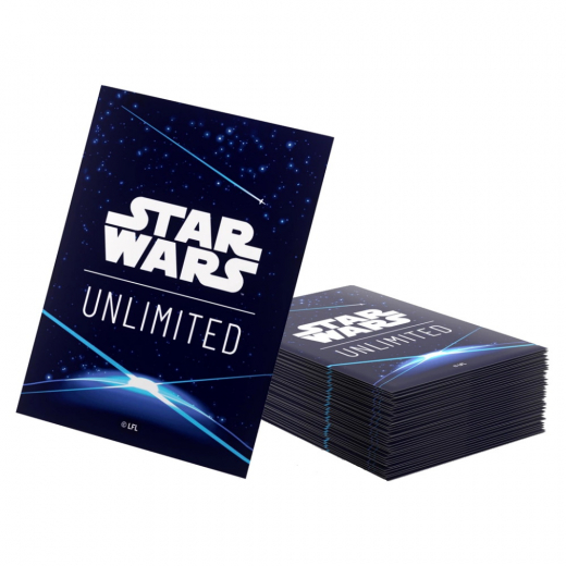 GameGenic Art Sleeves 64 x 90 mm - Star Wars Card Back Blue i gruppen SELSKABSSPIL / Tilbehør / Sleeves hos Spelexperten (GGS15078ML)