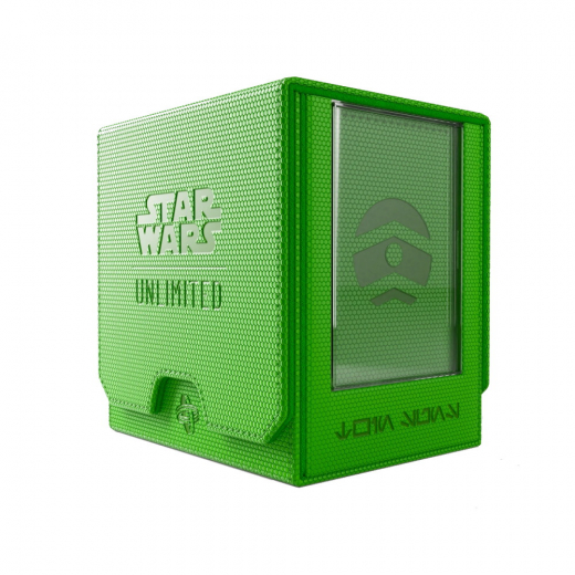 Star Wars: Unlimited - Twin Suns Deck Pod - Green i gruppen SELSKABSSPIL / Tilbehør / Opbevaring hos Spelexperten (GGS20223ML)