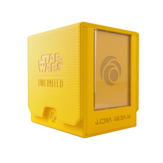 Star Wars: Unlimited - Twin Suns Deck Pod - Yellow i gruppen SELSKABSSPIL / Tilbehør / Opbevaring hos Spelexperten (GGS20225ML)