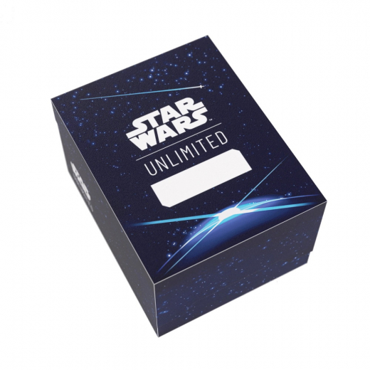 Star Wars: Unlimited - Twin Suns Soft Crate - Card Back Blue i gruppen SELSKABSSPIL / Tilbehør / Opbevaring hos Spelexperten (GGS25145ML)