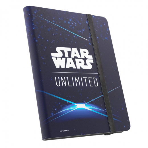 Star Wars: Unlimited - 18-Pocket Album: Card Back Blue i gruppen SELSKABSSPIL / Tilbehør / Opbevaring hos Spelexperten (GGS32039ML)