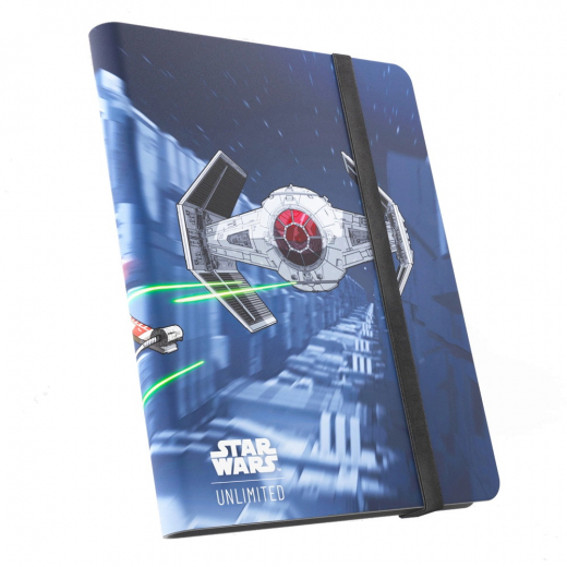 Star Wars: Unlimited - 18-Pocket Album: X-Wing/Tie Fighter i gruppen SELSKABSSPIL / Tilbehør / Opbevaring hos Spelexperten (GGS32040ML)