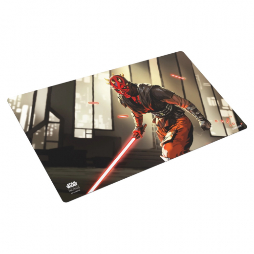 GameGenic Game Mat - Star Wars: Unlimited - Darth Maul i gruppen SELSKABSSPIL / Tilbehør / Andet hos Spelexperten (GGS40064ML)