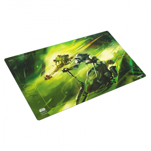 GameGenic Game Mat - Star Wars: Unlimited - Speeder Bike Chase i gruppen SELSKABSSPIL / Tilbehør / Andet hos Spelexperten (GGS40066ML)