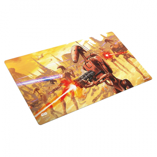 GameGenic Game Mat - Star Wars: Unlimited - Battle Droids i gruppen SELSKABSSPIL / Tilbehør / Andet hos Spelexperten (GGS40067ML)