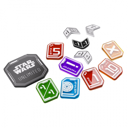 Star Wars: Unlimited - Premium Tokens Pro i gruppen SELSKABSSPIL / Tilbehør / Andet hos Spelexperten (GGS60159ML)