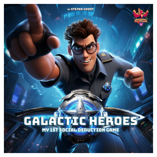 Galactic Heroes i gruppen SELSKABSSPIL / Partyspil hos Spelexperten (GH-CORE-EN)