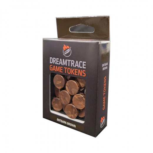 DreamTrace Game Tokens: Entbark Brown i gruppen SELSKABSSPIL / Tilbehør / Andet hos Spelexperten (GHDTTK16)