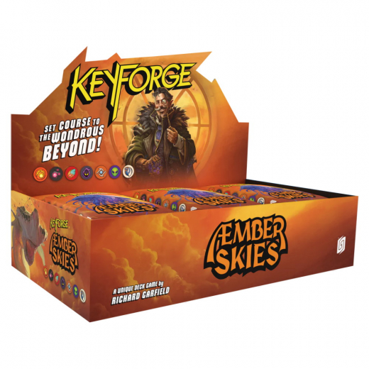 Keyforge: Æmber Skies - Archon Deck Display i gruppen SELSKABSSPIL / Kortspil hos Spelexperten (GHGKF18d-DIS)