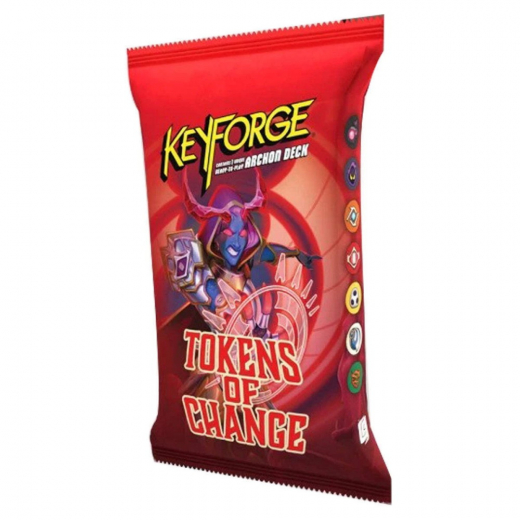 Keyforge: Tokens of Change - Archon Deck i gruppen SELSKABSSPIL / Kortspil hos Spelexperten (GHGKF19)