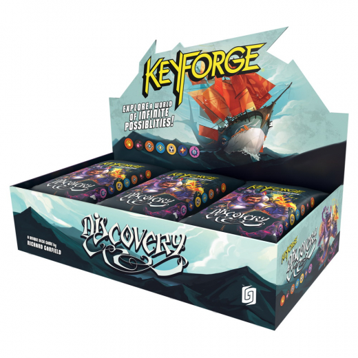 Keyforge: Discovery - Archon Deck Display i gruppen SELSKABSSPIL / Kortspil hos Spelexperten (GHGKF22-DIS)