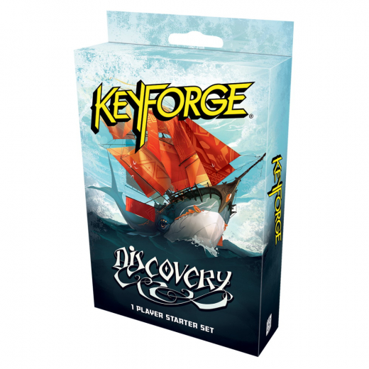 Keyforge: Discovery - 1 Player Starter Set i gruppen SELSKABSSPIL / Kortspil hos Spelexperten (GHGKF22s)