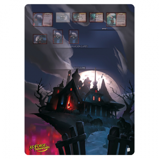 Playmat - KeyForge Adventures: Fall of The House Gormangeist