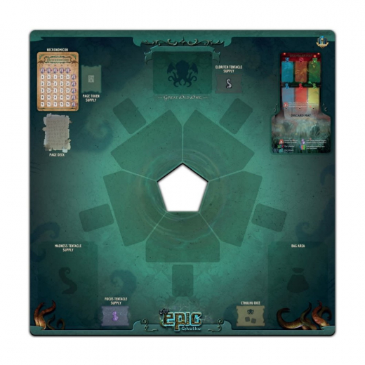 Tiny Epic Cthulhu: Gaming Mat (Exp.) i gruppen SELSKABSSPIL / Spilserier / Tiny Epic hos Spelexperten (GLGTECtA01)