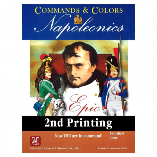 Commands & Colors: Napoleonics - Epic (Exp.) i gruppen SELSKABSSPIL / Udvidelser hos Spelexperten (GMT1608-23)