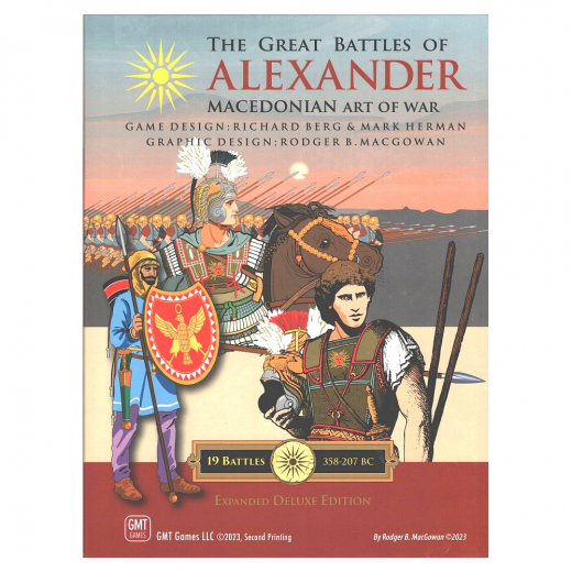 The Great Battles of Alexander: Macedonian Art of War  i gruppen SELSKABSSPIL / Strategispil hos Spelexperten (GMT9501-23)