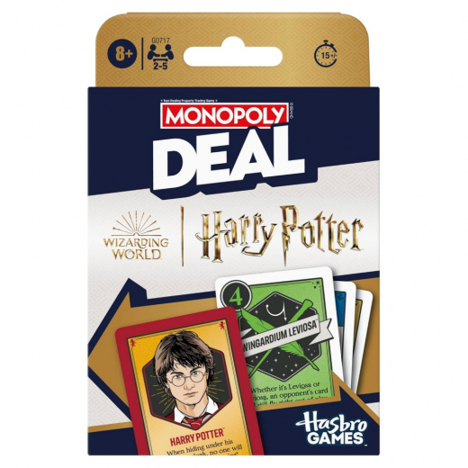 Monopoly Deal Harry Potter i gruppen SELSKABSSPIL / Kortspil hos Spelexperten (HABG0717168)