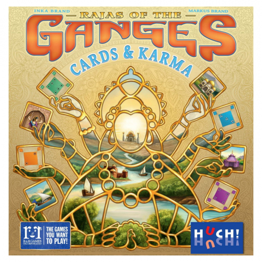 Rajas of the Ganges: Cards & Karma i gruppen SELSKABSSPIL / Kortspil hos Spelexperten (HUT883568)