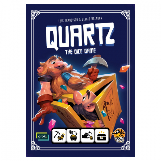 Quartz: The Dice Game i gruppen SELSKABSSPIL / Strategispil hos Spelexperten (LKYQTZR01EN)