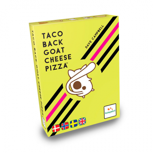 Taco! Back! Goat Cheese! Pizza! (DK) i gruppen SELSKABSSPIL / Kortspil hos Spelexperten (LPFI743)