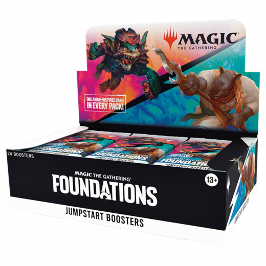 Magic: The Gathering - Foundations Jumpstart Display i gruppen SELSKABSSPIL / Magic the Gathering hos Spelexperten (MAGD3231-DIS)