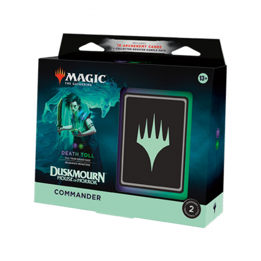 Magic: The Gathering - Death Toll Commander Deck i gruppen SELSKABSSPIL / Magic the Gathering hos Spelexperten (MAGD3447-DEA)