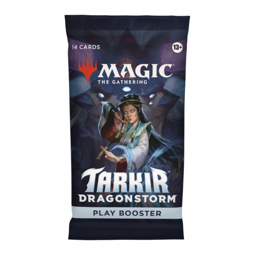 Magic: The Gathering - Tarkir: Dragonstorm Play Booster Pack i gruppen SELSKABSSPIL / Magic the Gathering hos Spelexperten (MAGD4273-BOS)