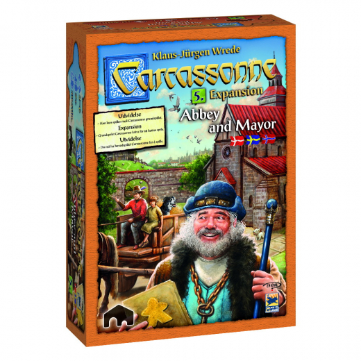 Carcassonne Expansion - Abbey and Mayor (DK) i gruppen SELSKABSSPIL / Udvidelser hos Spelexperten (MDG014)