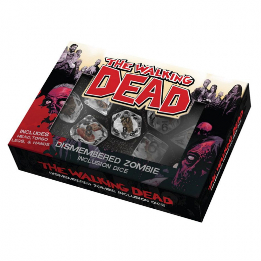 Dice Set 7 - The Walking Dead Dismembered Zombie i gruppen SELSKABSSPIL / Tilbehør / Terninger & tilbehør hos Spelexperten (METTWD2)