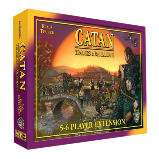 Catan 4th Ed: Traders & Barbarians 5-6 players (Exp.) (Eng) i gruppen SELSKABSSPIL / Udvidelser hos Spelexperten (MFG3068)