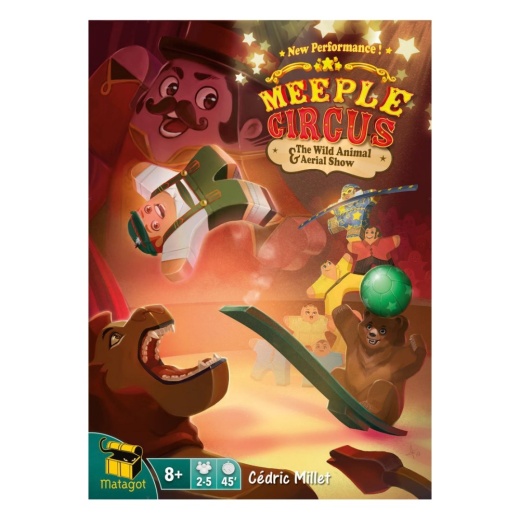 Meeple Circus: The Wild Animal & Aerial Show (Exp.) i gruppen SELSKABSSPIL / Udvidelser hos Spelexperten (MGOSCIR002)