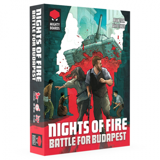 Nights of Fire: Battle for Budapest i gruppen SELSKABSSPIL / Strategispil hos Spelexperten (MIB4858)