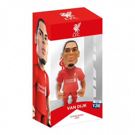 Minix - Van Dijk, Liverpool FC - Fotball Stars 136 i gruppen LEGETØJ / Figurer og legesæt hos Spelexperten (MNX11285)