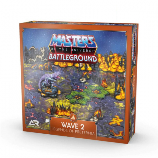 Masters of The Universe: Battleground - Wave 2 Legends of Preternia (Exp.) i gruppen SELSKABSSPIL / Udvidelser hos Spelexperten (MOTU0051)