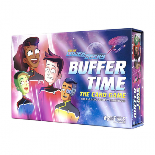 Star Trek: Lower Decks - Buffer Time: The Card Game  i gruppen SELSKABSSPIL / Kortspil hos Spelexperten (MUH0142499)