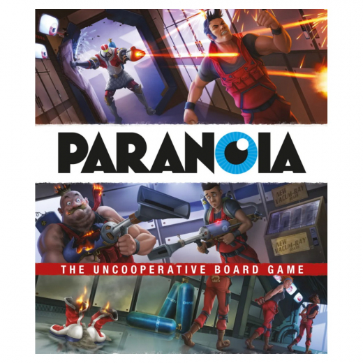 Paranoia: The Uncooperative Board Game i gruppen SELSKABSSPIL / Strategispil hos Spelexperten (MUH087001)