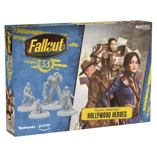 Fallout Miniatures: Hollywood Heroes (Exp.) i gruppen SELSKABSSPIL / Udvidelser hos Spelexperten (MUH162001)