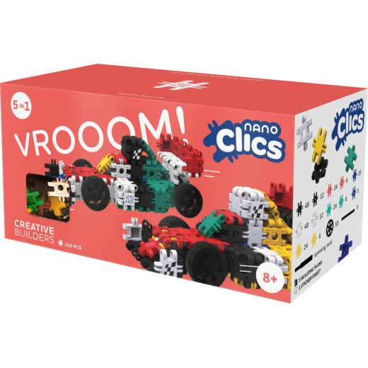 Nano Clics - Creative Bilders - 250pcs i gruppen LEGETØJ / Byggeklodser / Clics hos Spelexperten (NC002)