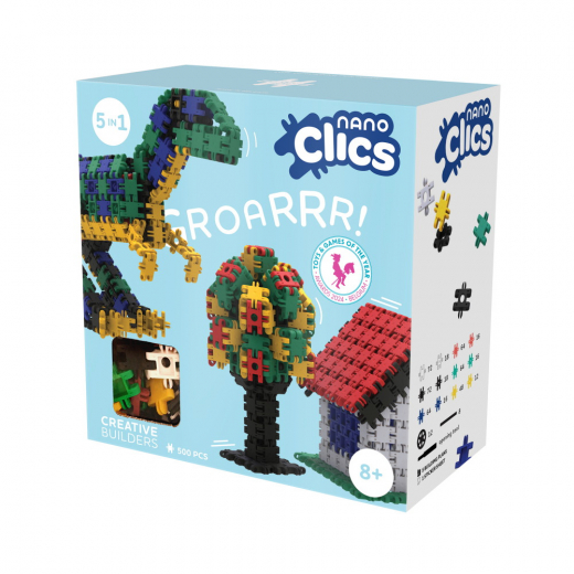 Nano Clics - Creative Builders - 500pcs i gruppen LEGETØJ / Byggeklodser / Clics hos Spelexperten (NC003)