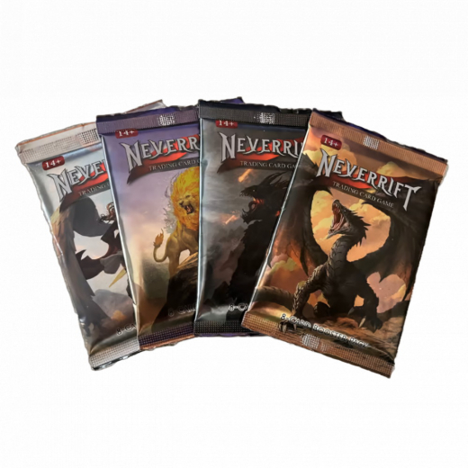 Neverrift TCG: Alpha Booster Pack i gruppen SELSKABSSPIL / Kortspil hos Spelexperten (NEV001-BOS)