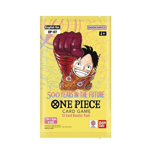 One Piece Card Game: 500 Years in the Future Booster Pack i gruppen SELSKABSSPIL / Kortspil hos Spelexperten (OPCG07-BOS)