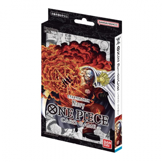 One Piece Card Game: Navy Starter Deck i gruppen SELSKABSSPIL / Kortspil hos Spelexperten (OPCGST06)