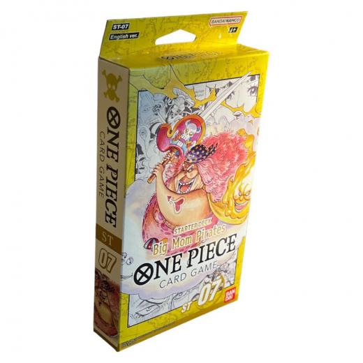 One Piece Card Game: Big Mom Pirates Starter Deck i gruppen SELSKABSSPIL / Kortspil hos Spelexperten (OPCGST07)