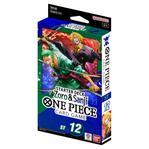 One Piece Card Game: Zoro & Sanji Starter Deck i gruppen SELSKABSSPIL / Kortspil hos Spelexperten (OPCGST12)