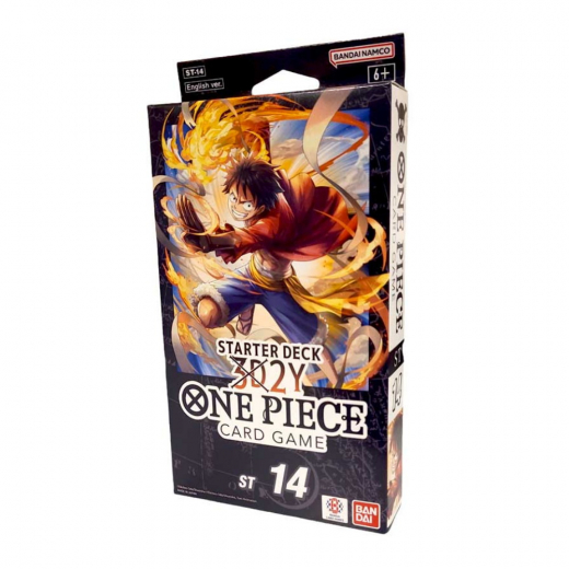 One Piece Card Game: 3D2Y Starter Deck ST-14 i gruppen SELSKABSSPIL / Kortspil hos Spelexperten (OPCGST14)