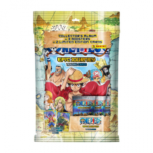 One Piece - Epic Journey - Trading Card Startpakke i gruppen SELSKABSSPIL / Samlekort hos Spelexperten (PAN3072)