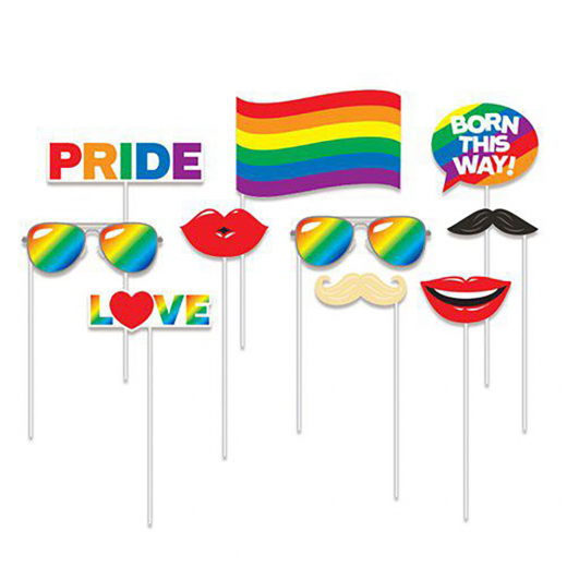 Photobooth Props - Pride i gruppen LEGETØJ / Maskerade hos Spelexperten (PC332883)