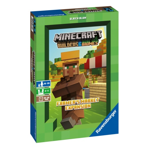 Minecraft: Builders & Biomes - Farmer's Market (Exp.) (EN) i gruppen SELSKABSSPIL / Udvidelser hos Spelexperten (PEG6869)