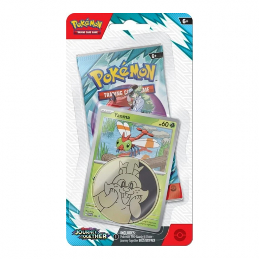 Pokémon TCG: Journey Together Checklane Yanma i gruppen SELSKABSSPIL / Pokémon hos Spelexperten (POK10347-YAN)