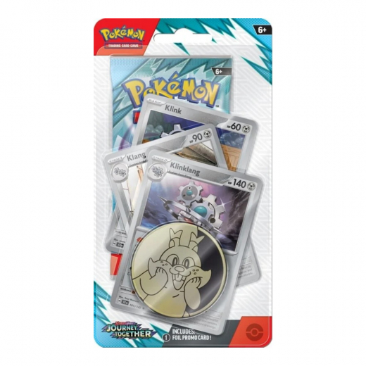 Pokémon TCG: Journey Together Premium Checklane Klingklang i gruppen SELSKABSSPIL / Pokémon hos Spelexperten (POK10352-KKK)